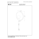 lafabryka.pl REFLEX - Kinkiet - 1xE27- Light wood 36213/31/72 Lucide